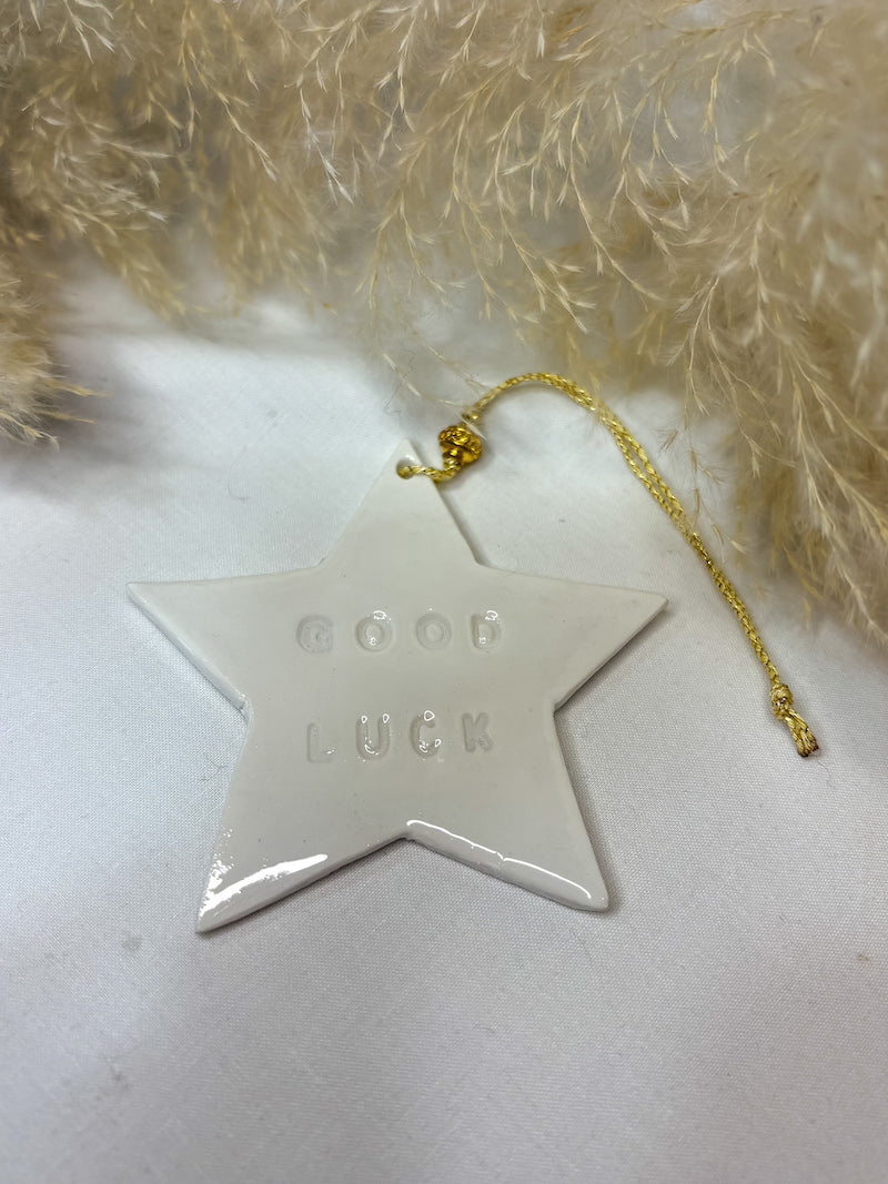 Amulette Étoile Good luck fait main