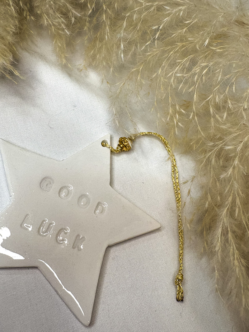 Amulette Étoile Good luck fait main