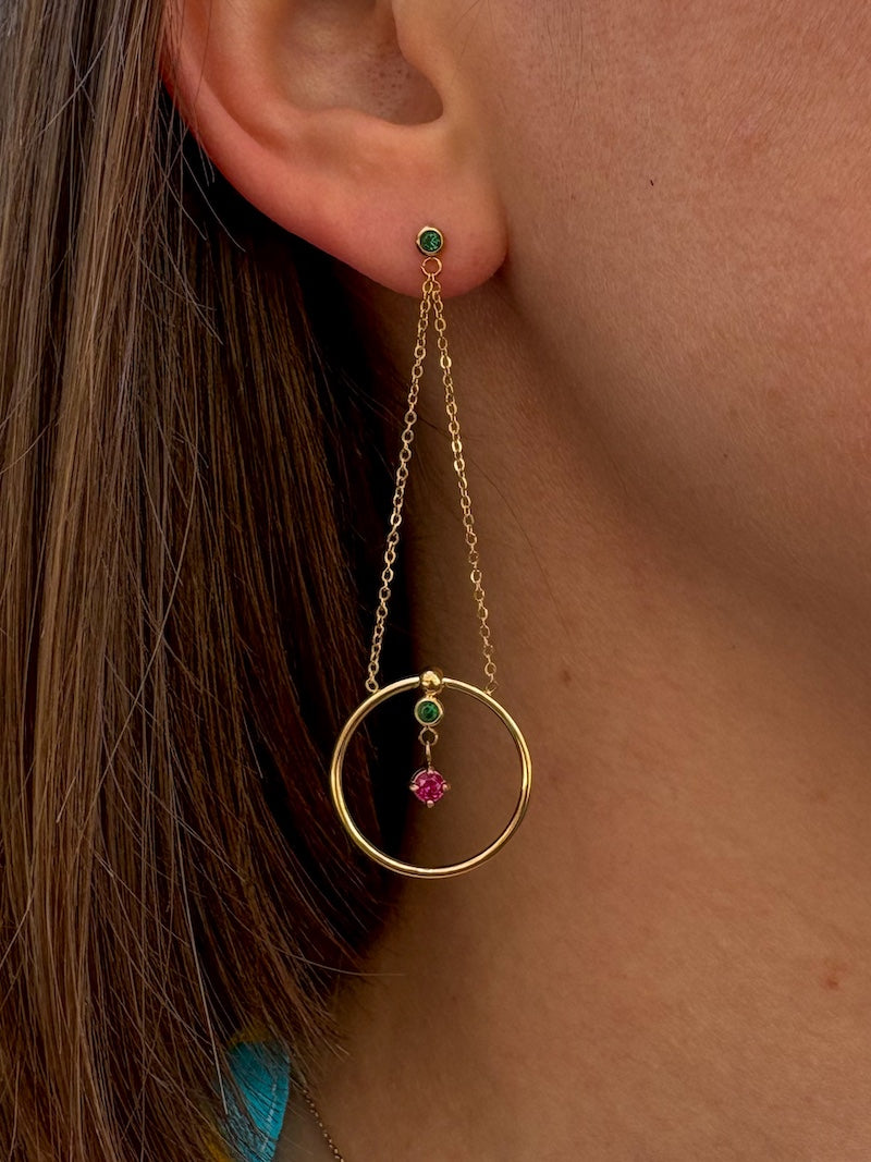 Boucles d'oreilles ZAG bijoux