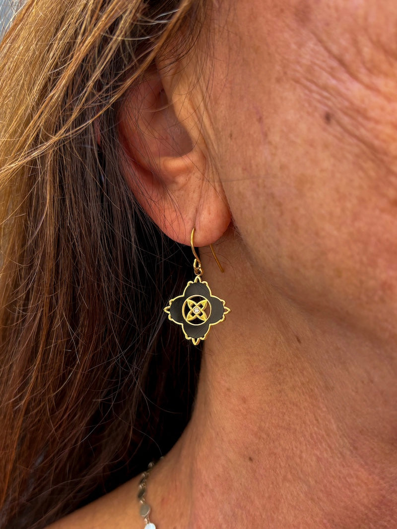 Boucles d'oreilles trèfles ZAG bijoux