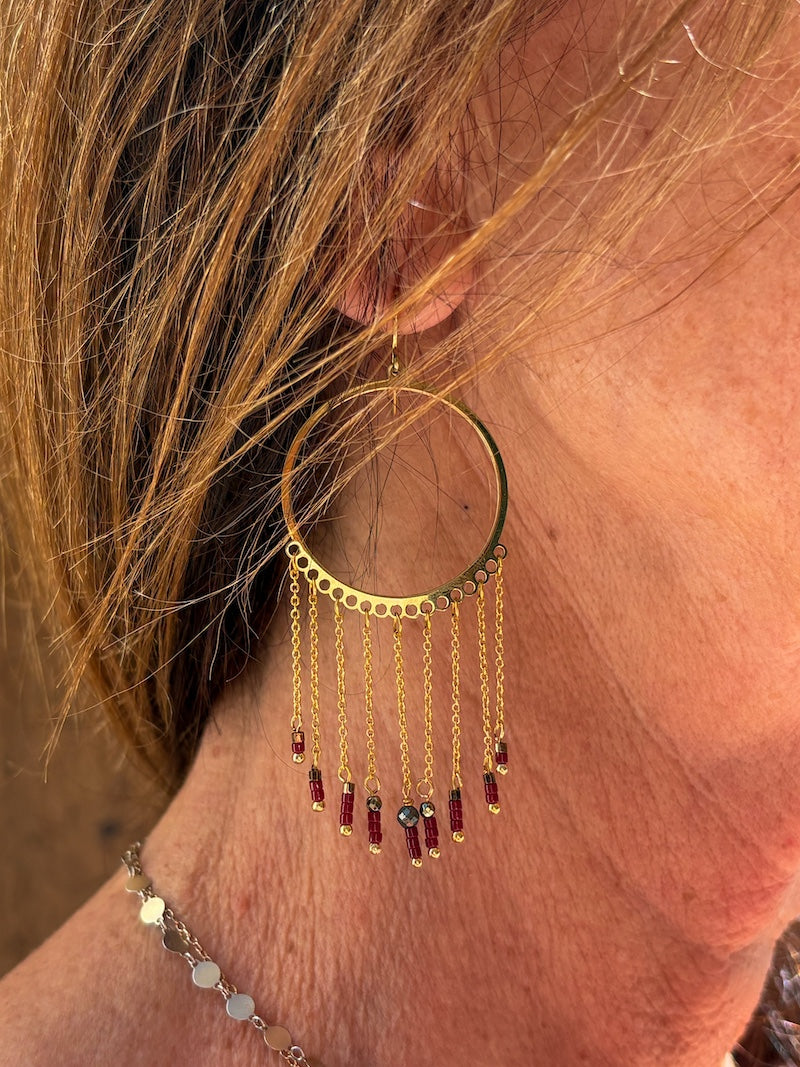 Boucles d'oreilles ZAG