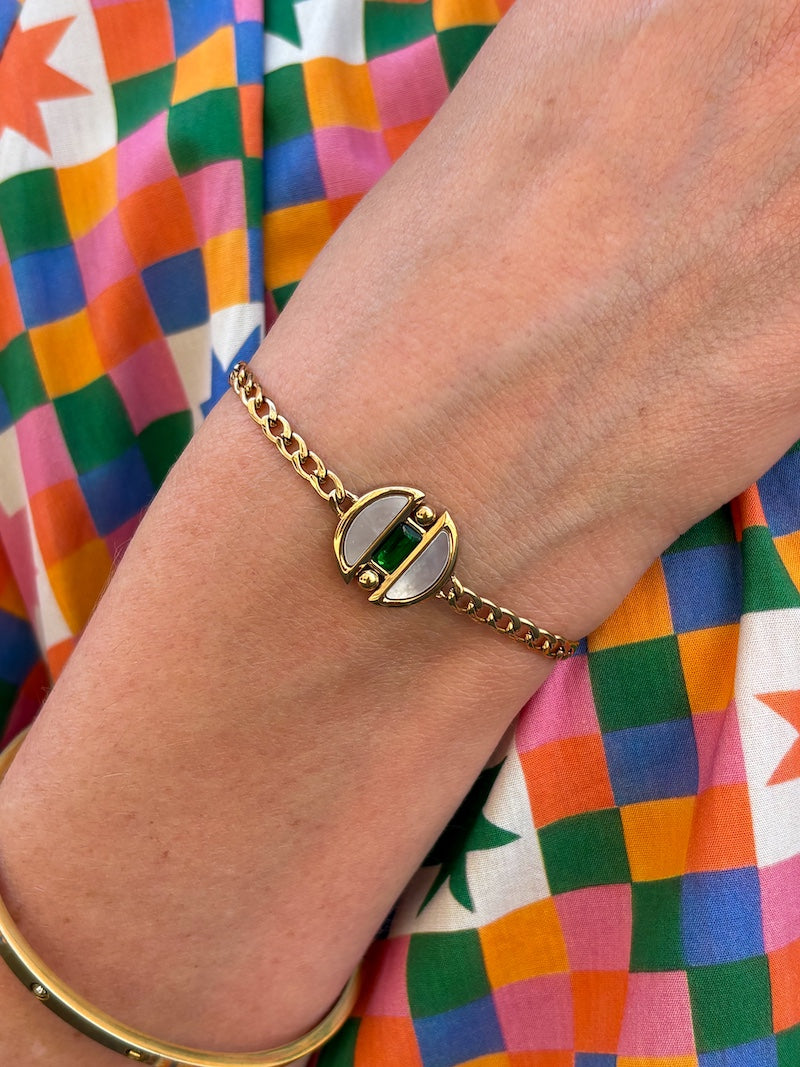 Bracelet en acier ZAG bijoux