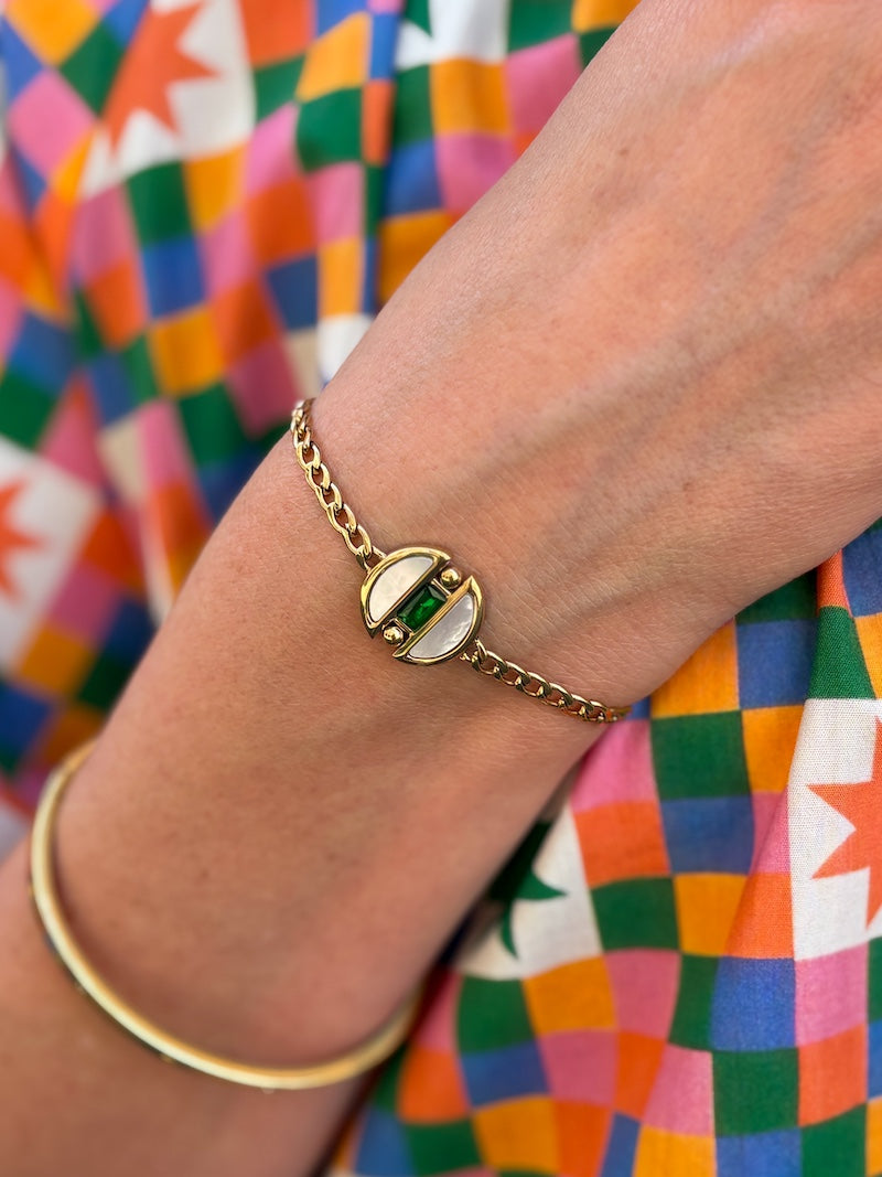 Bracelet en acier ZAG bijoux