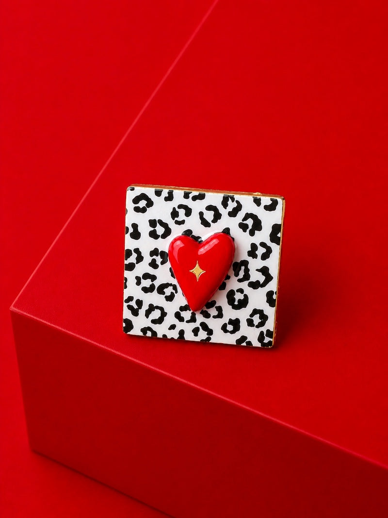 broche boheme leopard
