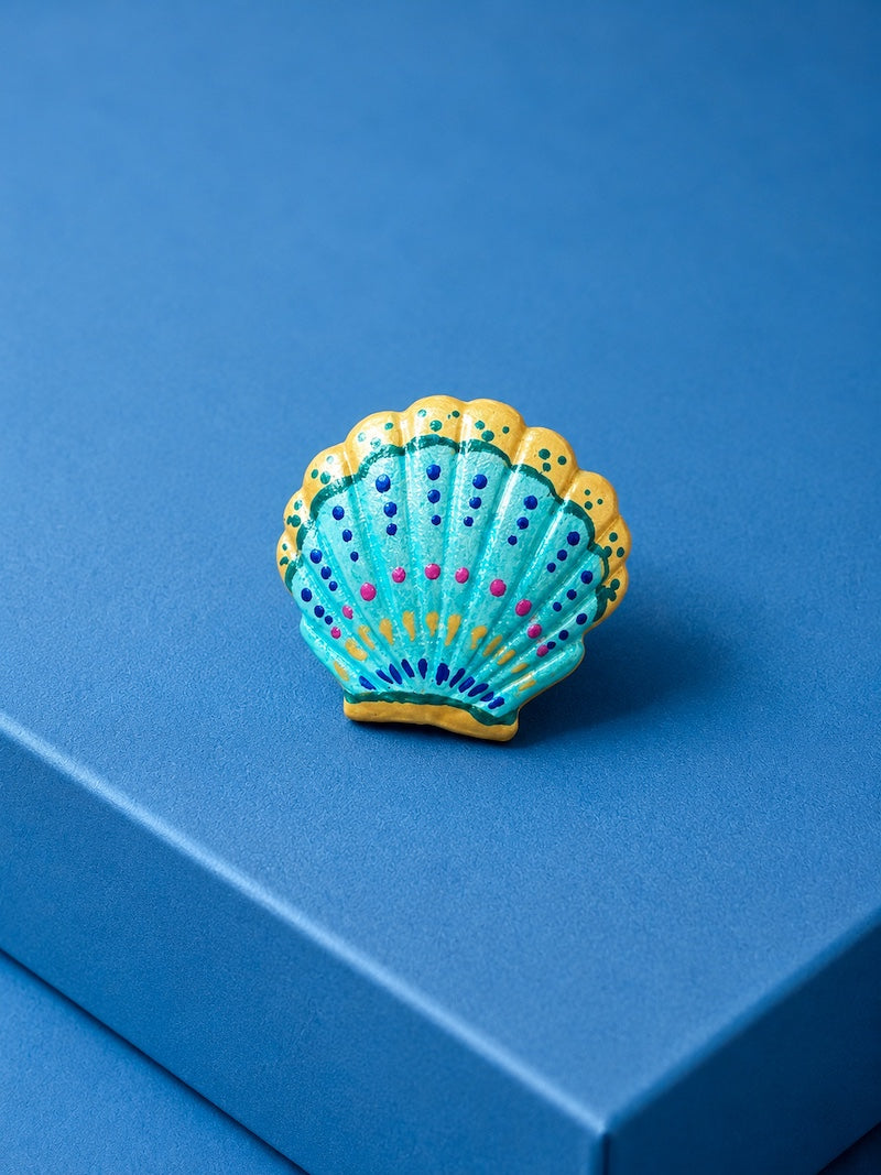 broche coquillage tendance
