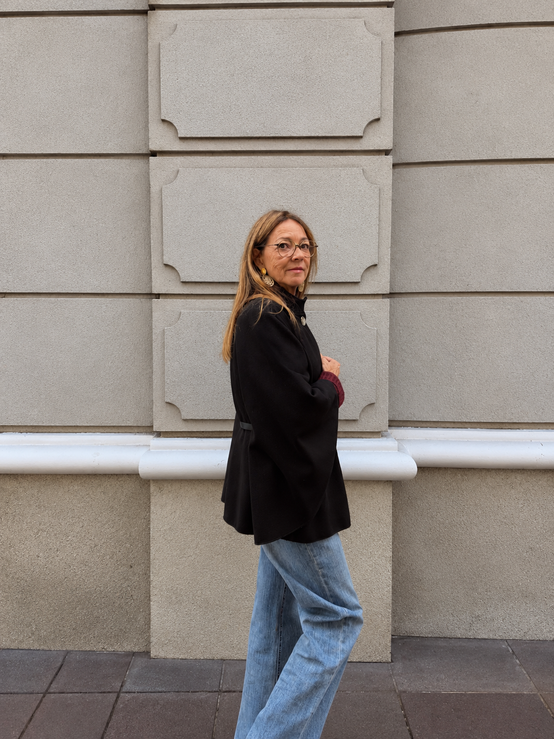 Cape poncho tendance pour femme