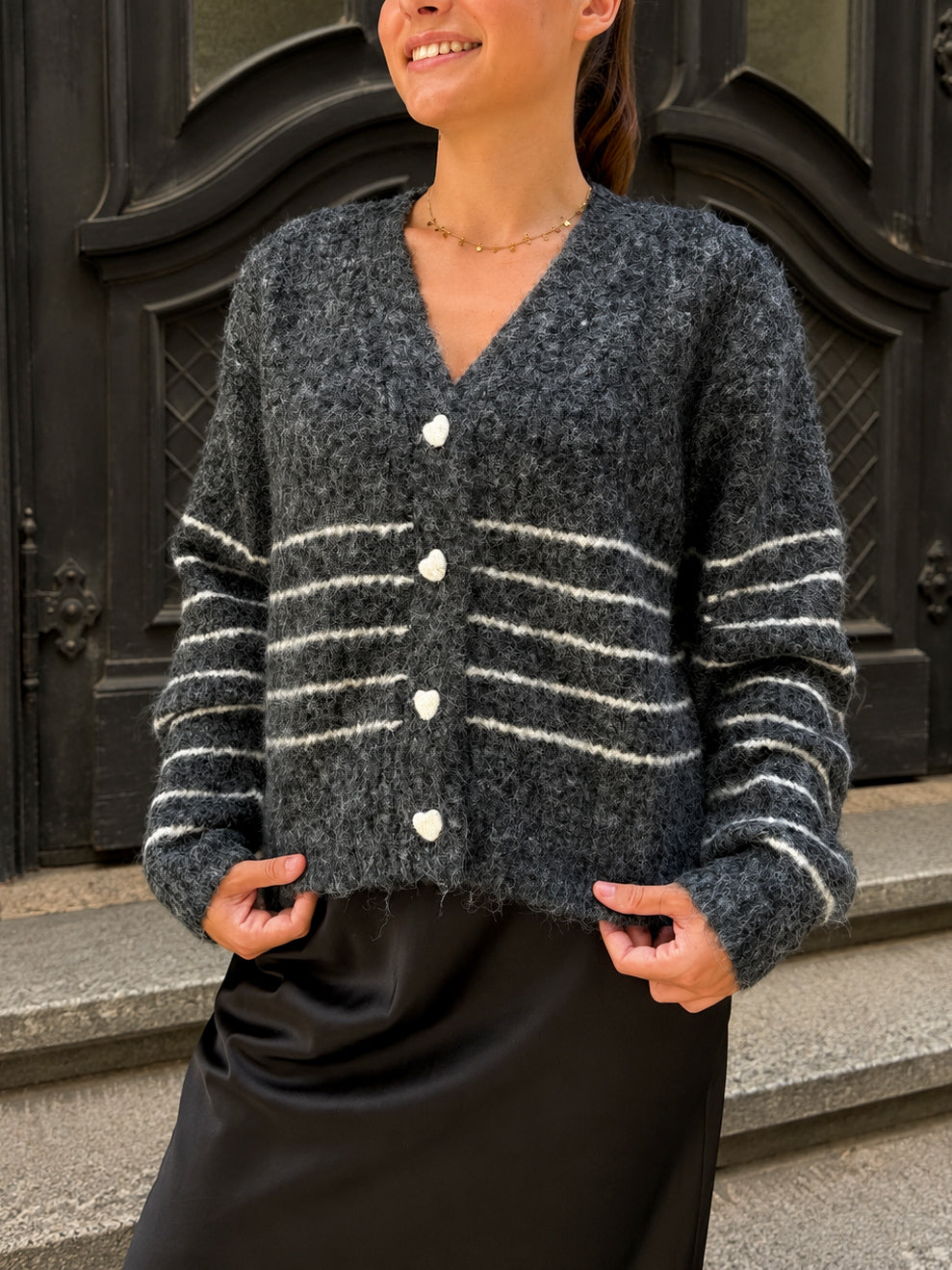 gilet rayé tendance bohème chic pour femme tendance