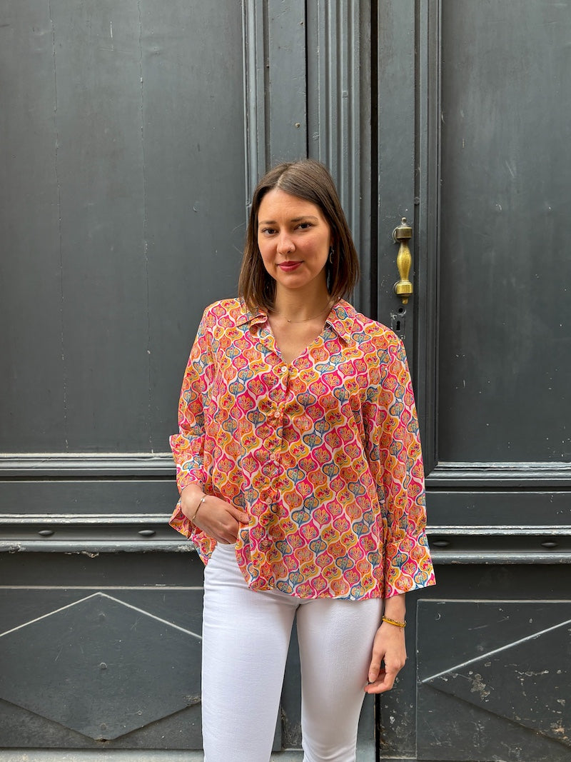 chemise bohème femme Maison Onado