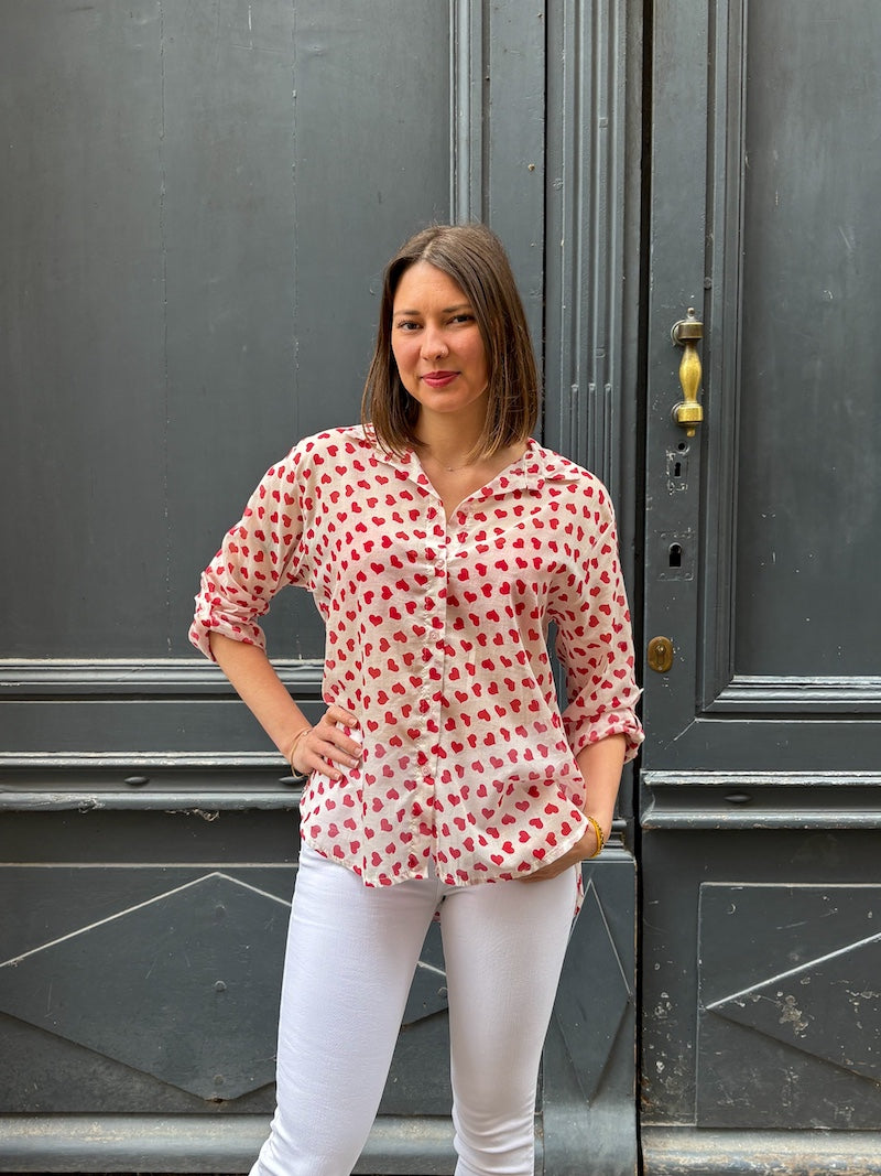 Chemise bohème femme