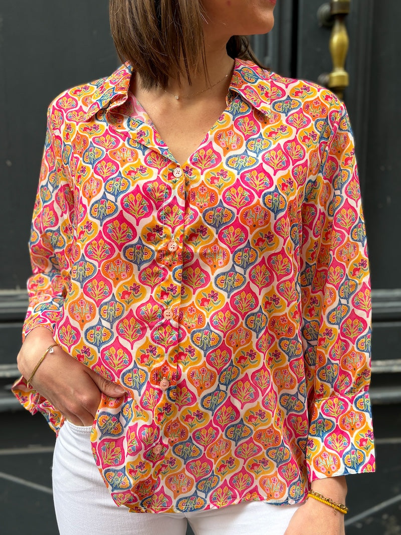 Chemisier bohème pour femme Maison Onado