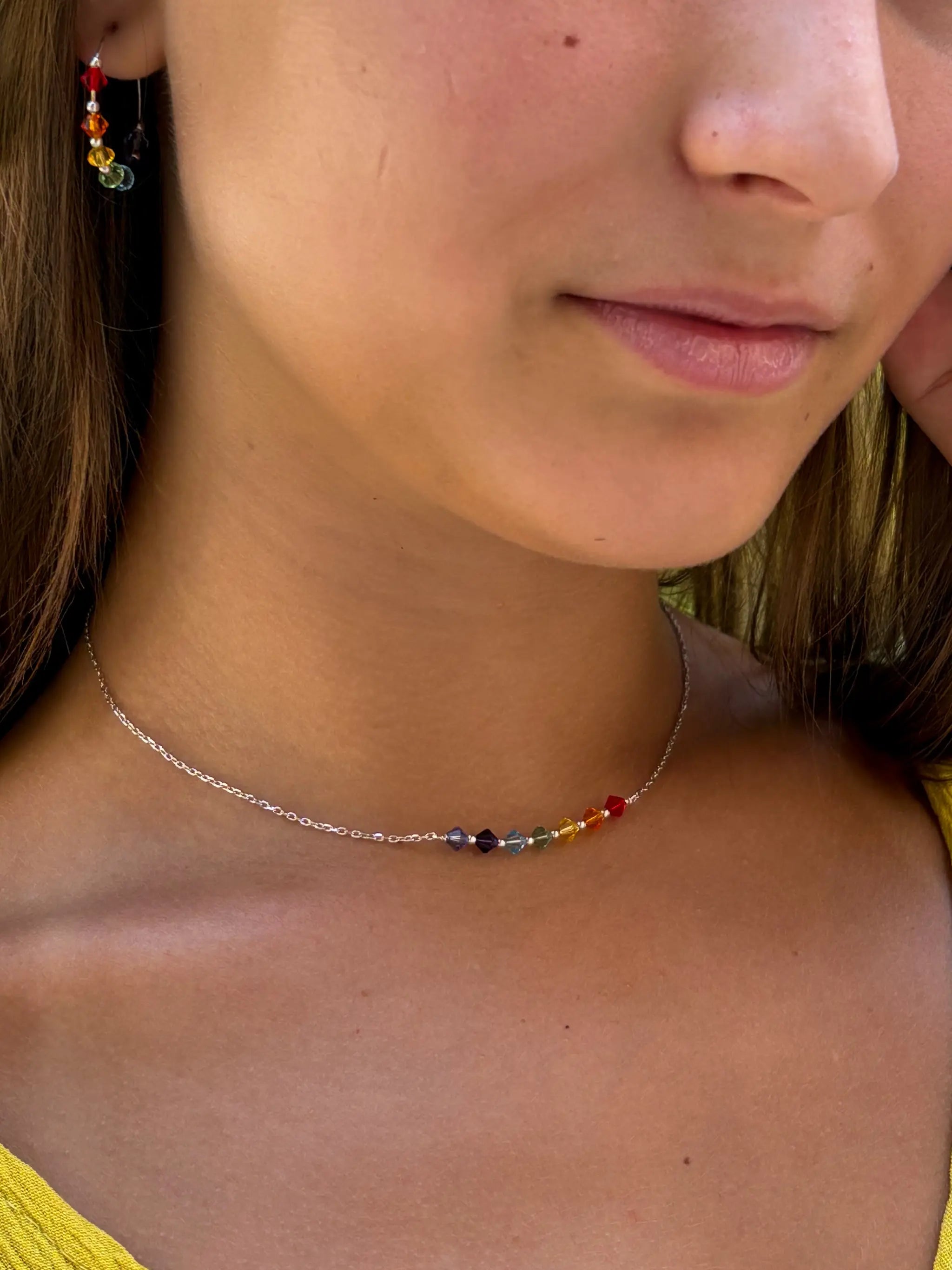 Collier femme en cristal de Swarovski