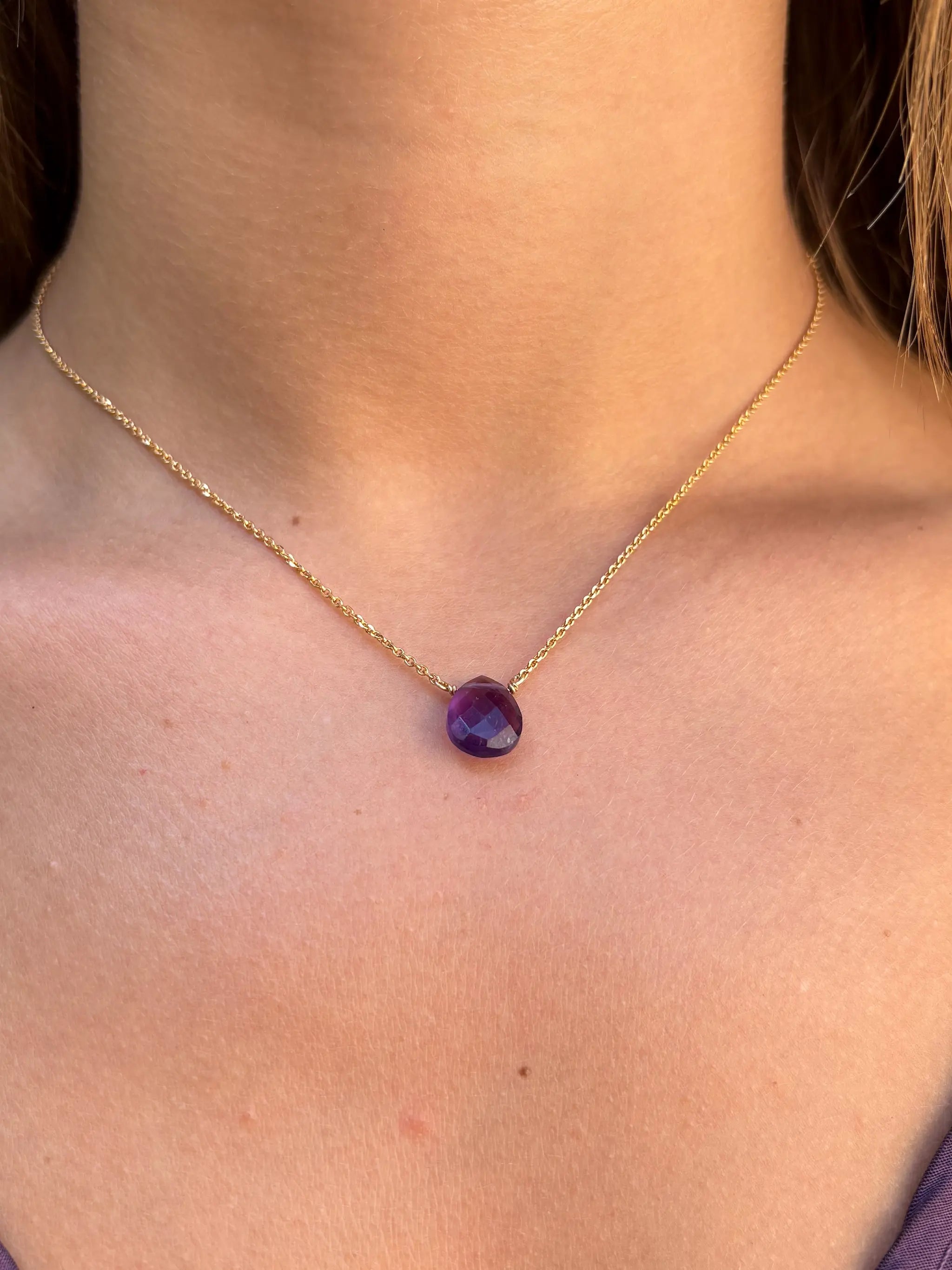 Collier pour femme artisanat en pieere précieuse