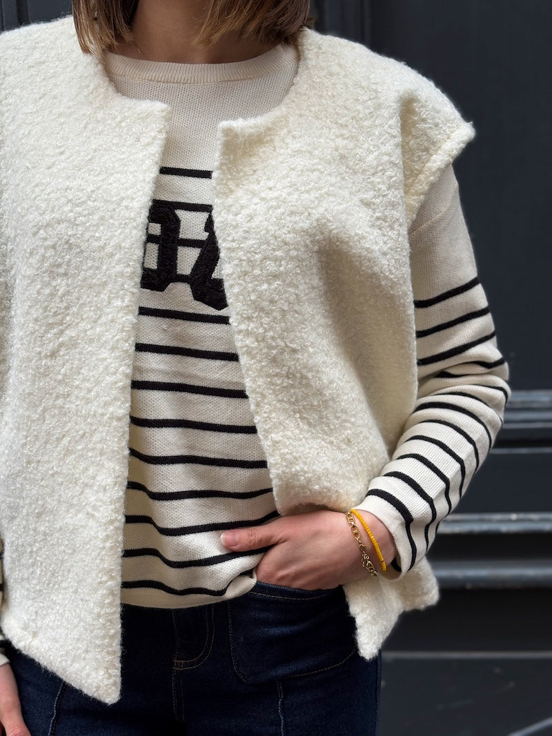 gilet sans manches femme