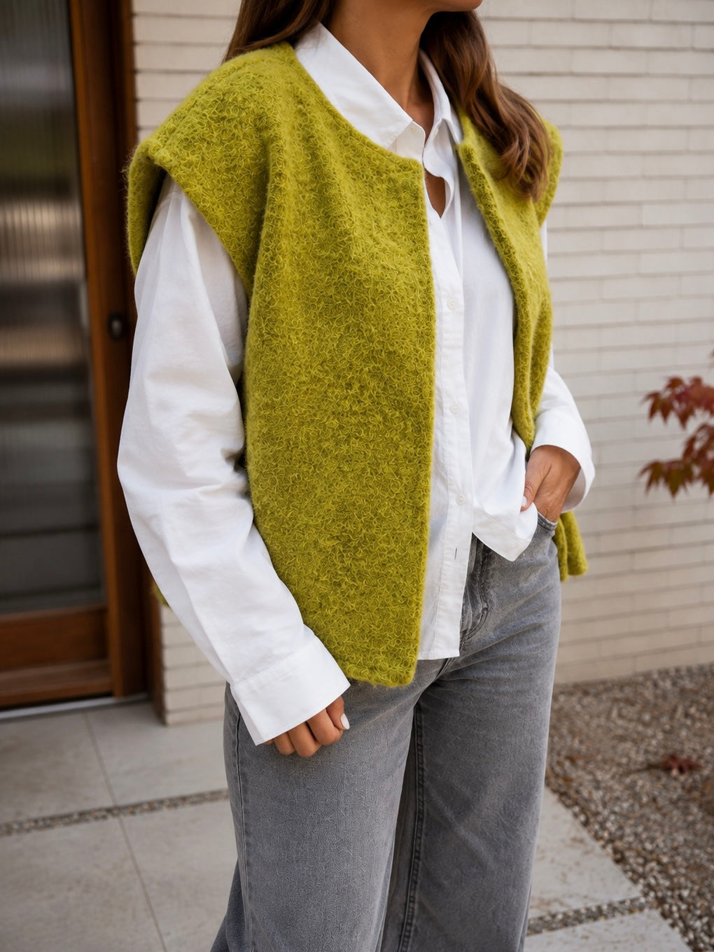 veste sans manches tendance