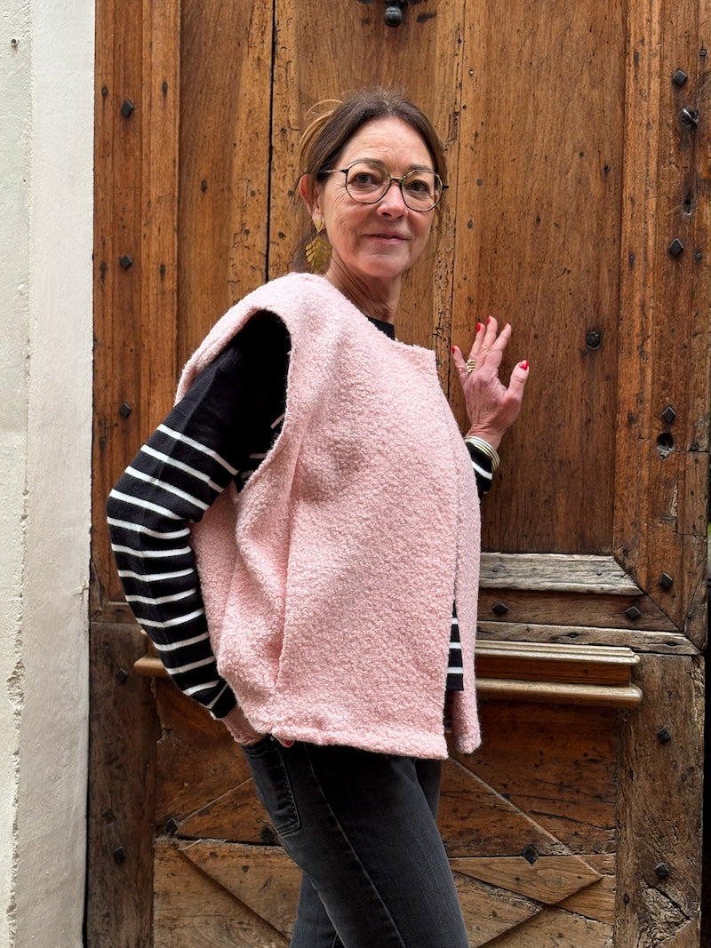 Gilet sans manches duveteux - Tendance et moderne