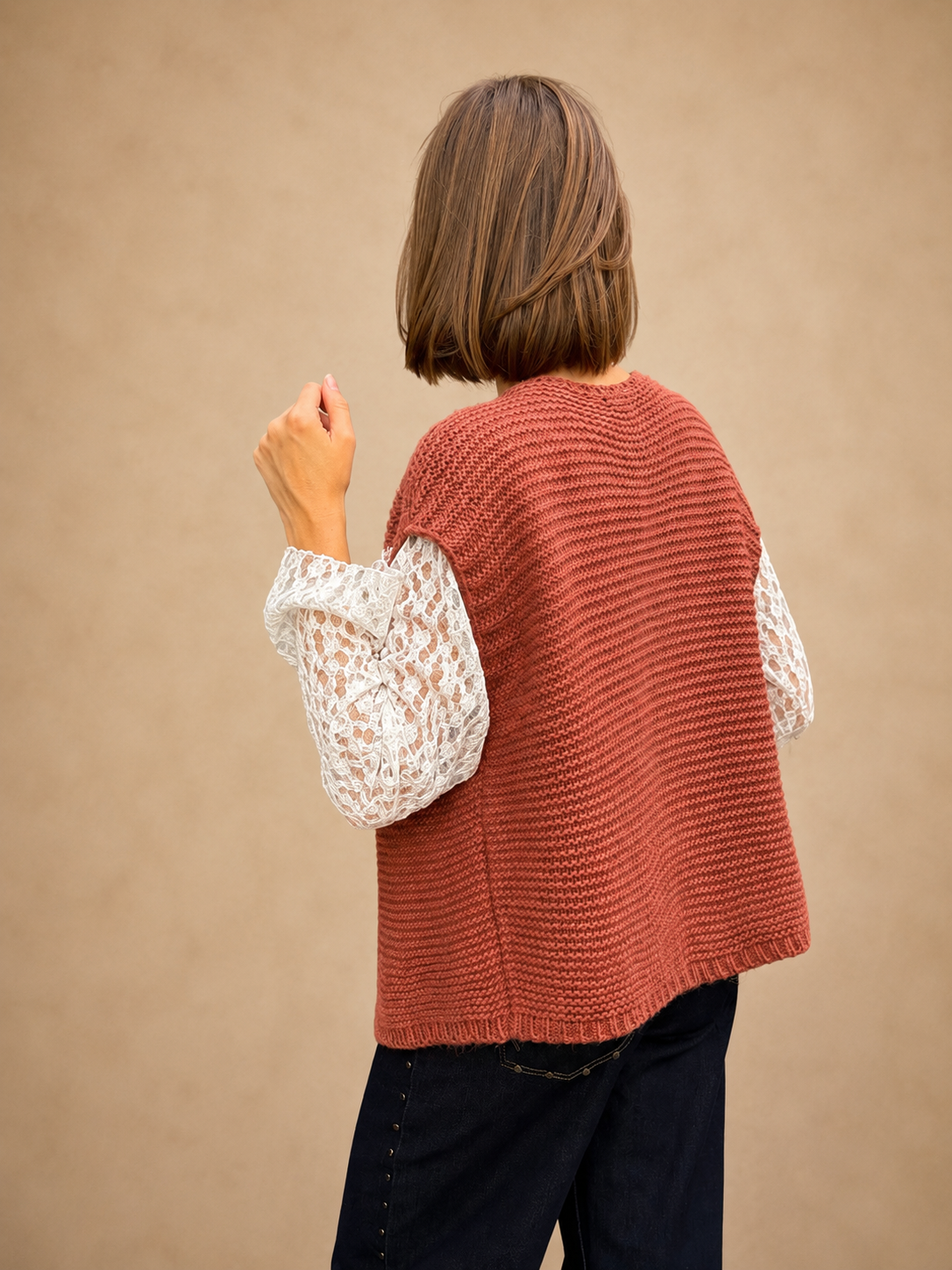 gilet sans manches tendance pour femme mi saison automne