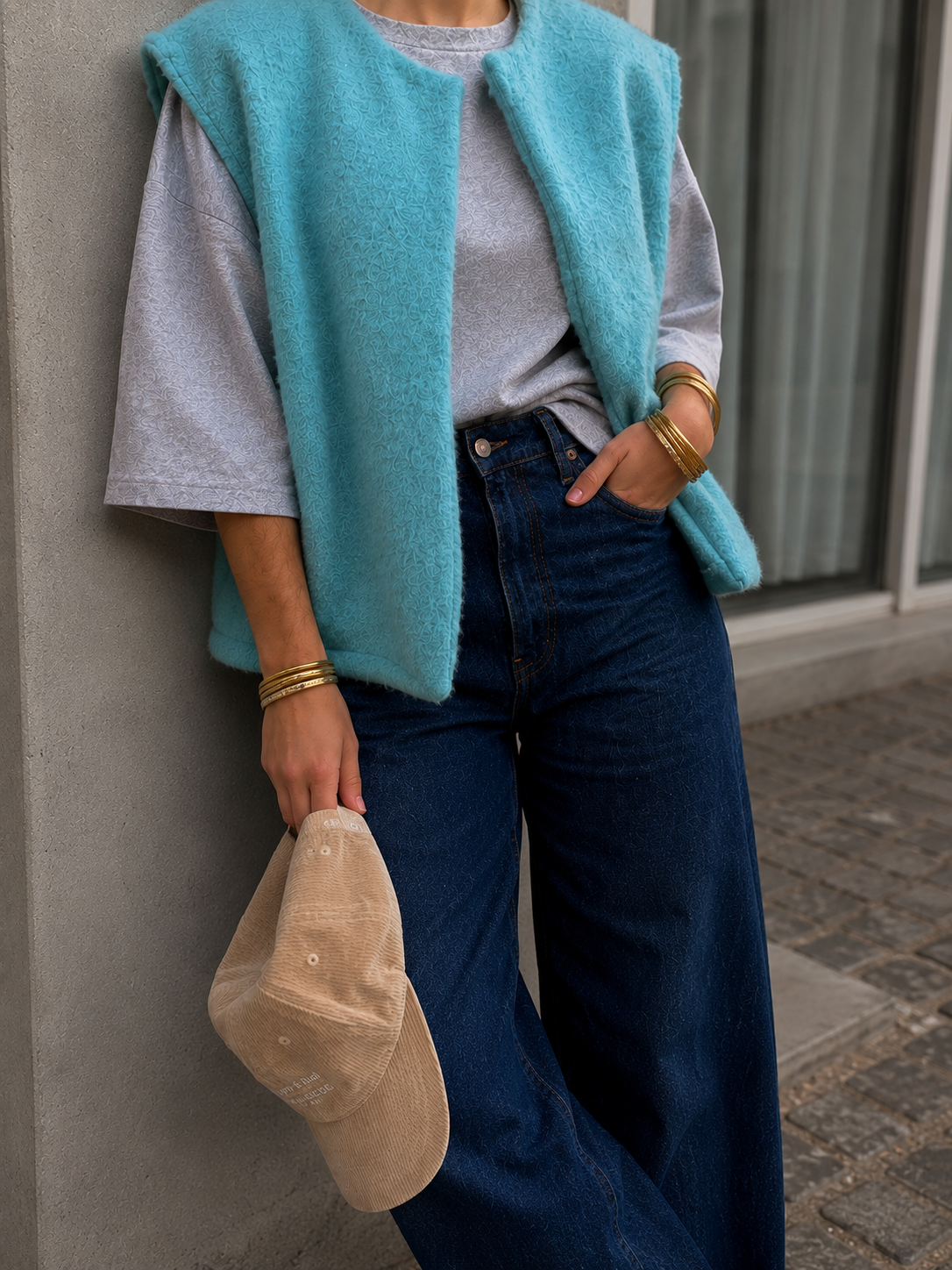 gilet duveteux sans manches