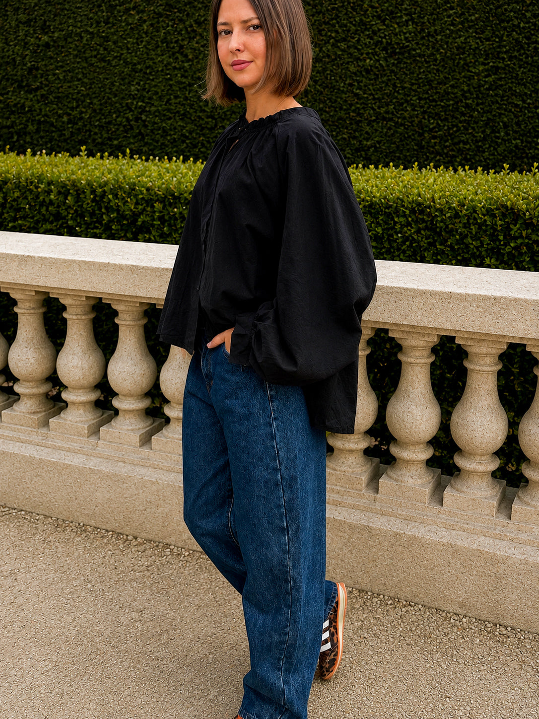 jean tendance femme ballon maison onado