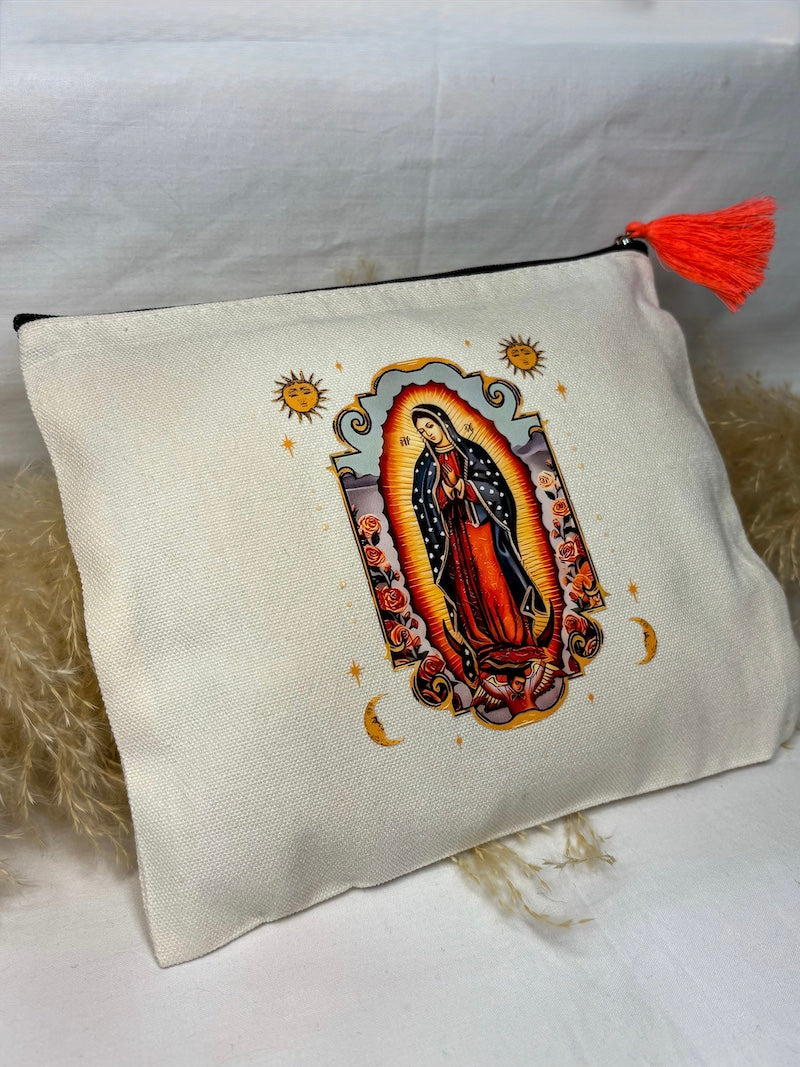 Pochette/trousse Vierge de Guadalupe