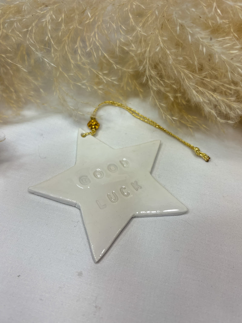 Amulette Étoile Good luck fait main