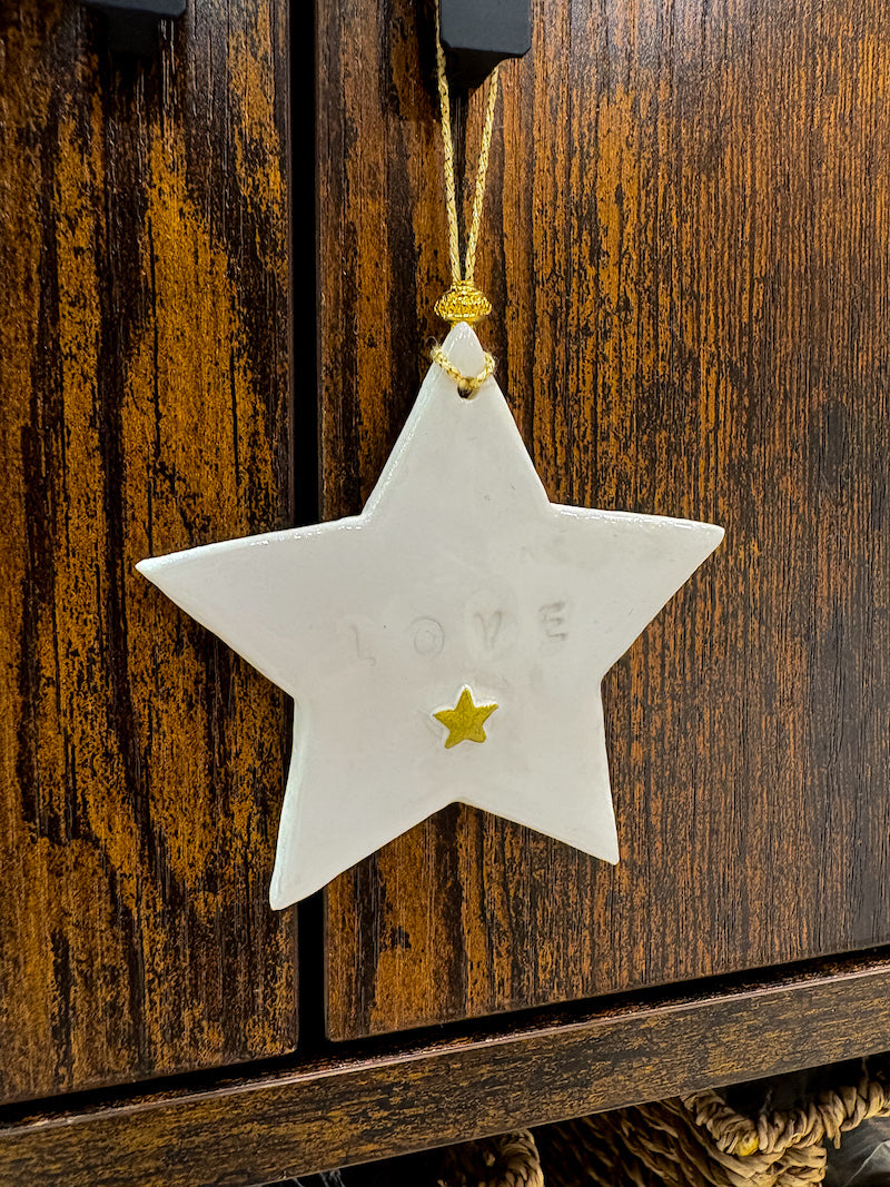 Amulette Étoile Love fait main