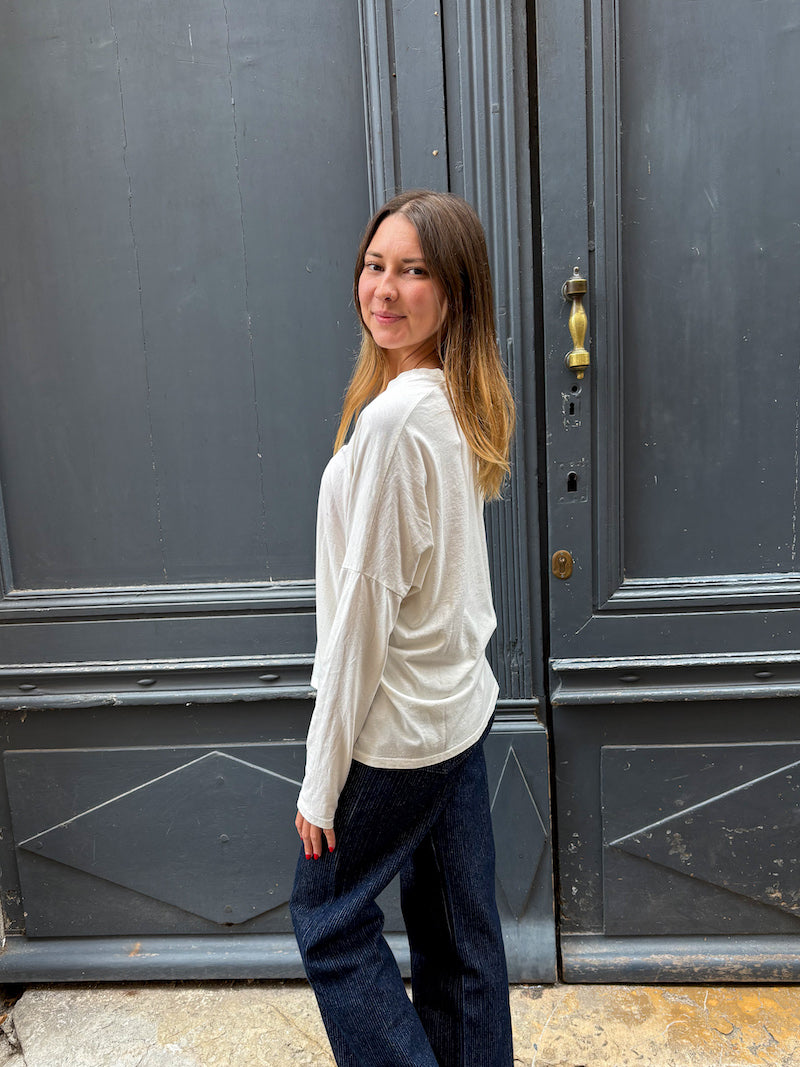 Tee-shirt blanc Calavera - Tête de mort Banditas from Marseille - Davos