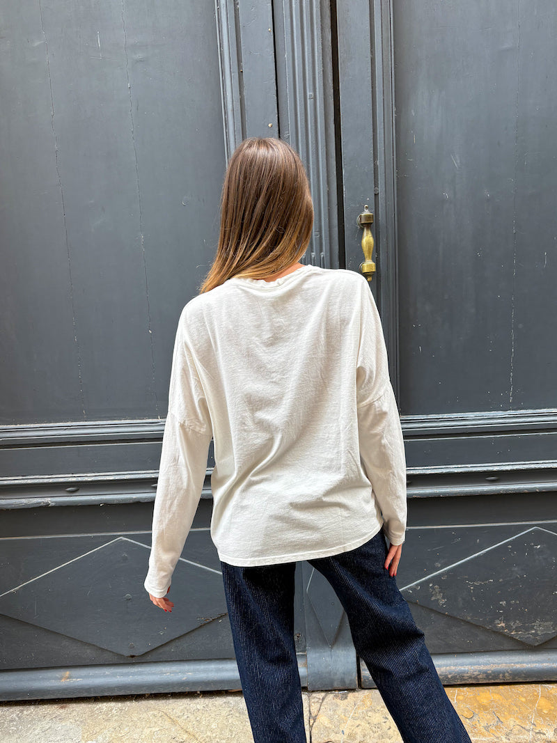 Tee-shirt blanc Calavera - Tête de mort Banditas from Marseille - Davos