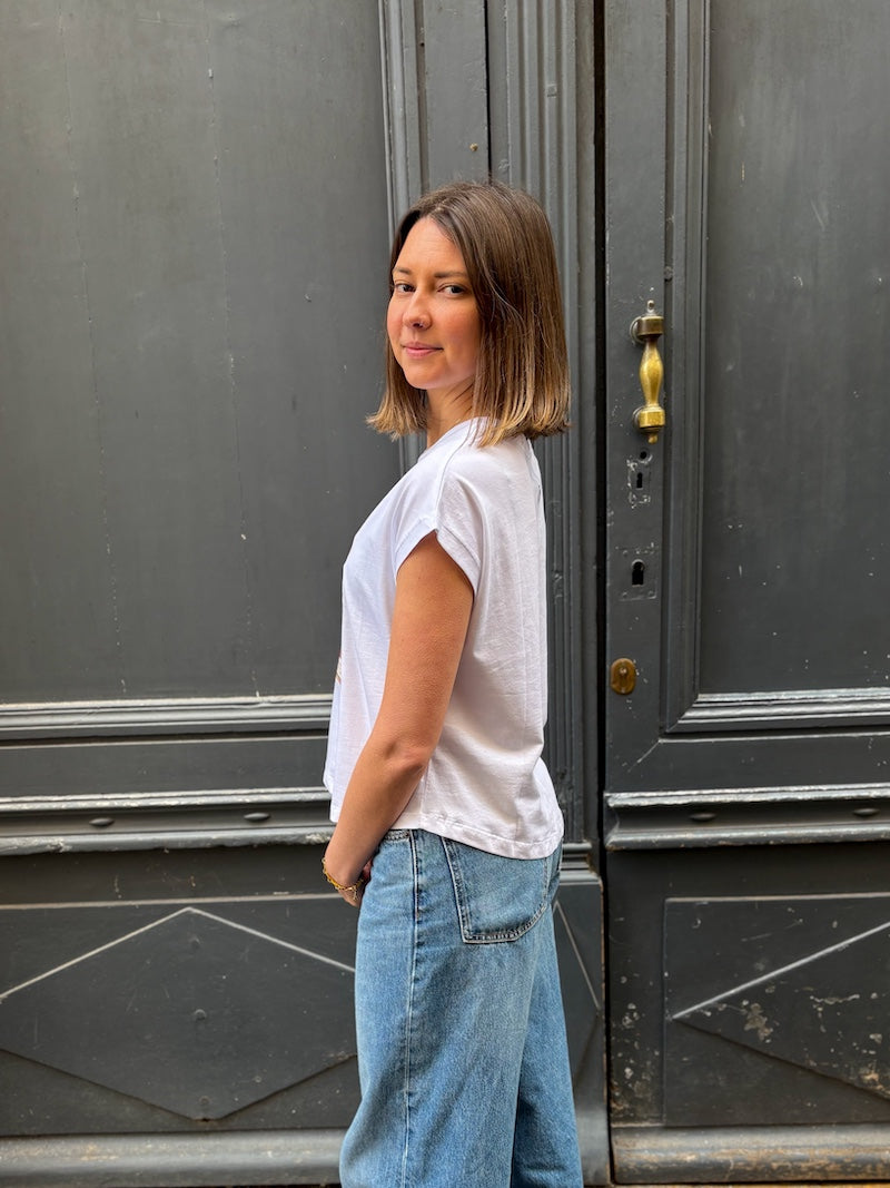 T-shirt carte de Tarot "The Feminist" en coton recyclé - Love by MD