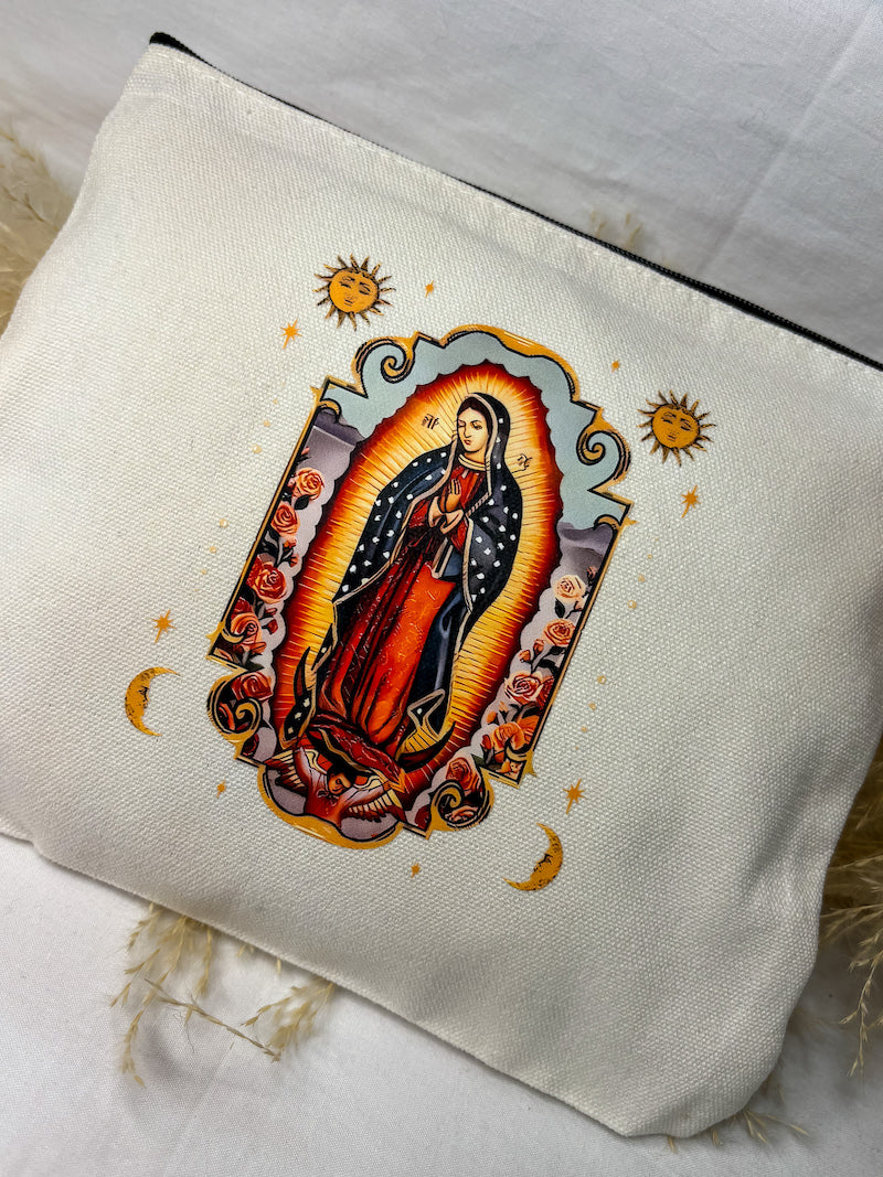 Pochette/trousse Vierge de Guadalupe