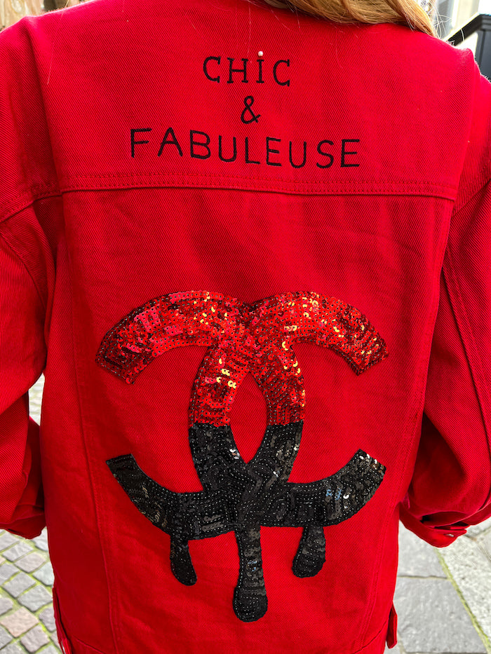 Veste fait main style Chanel haute couture