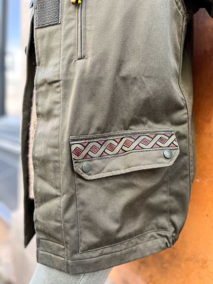 Veste militaire fait main Éléphant