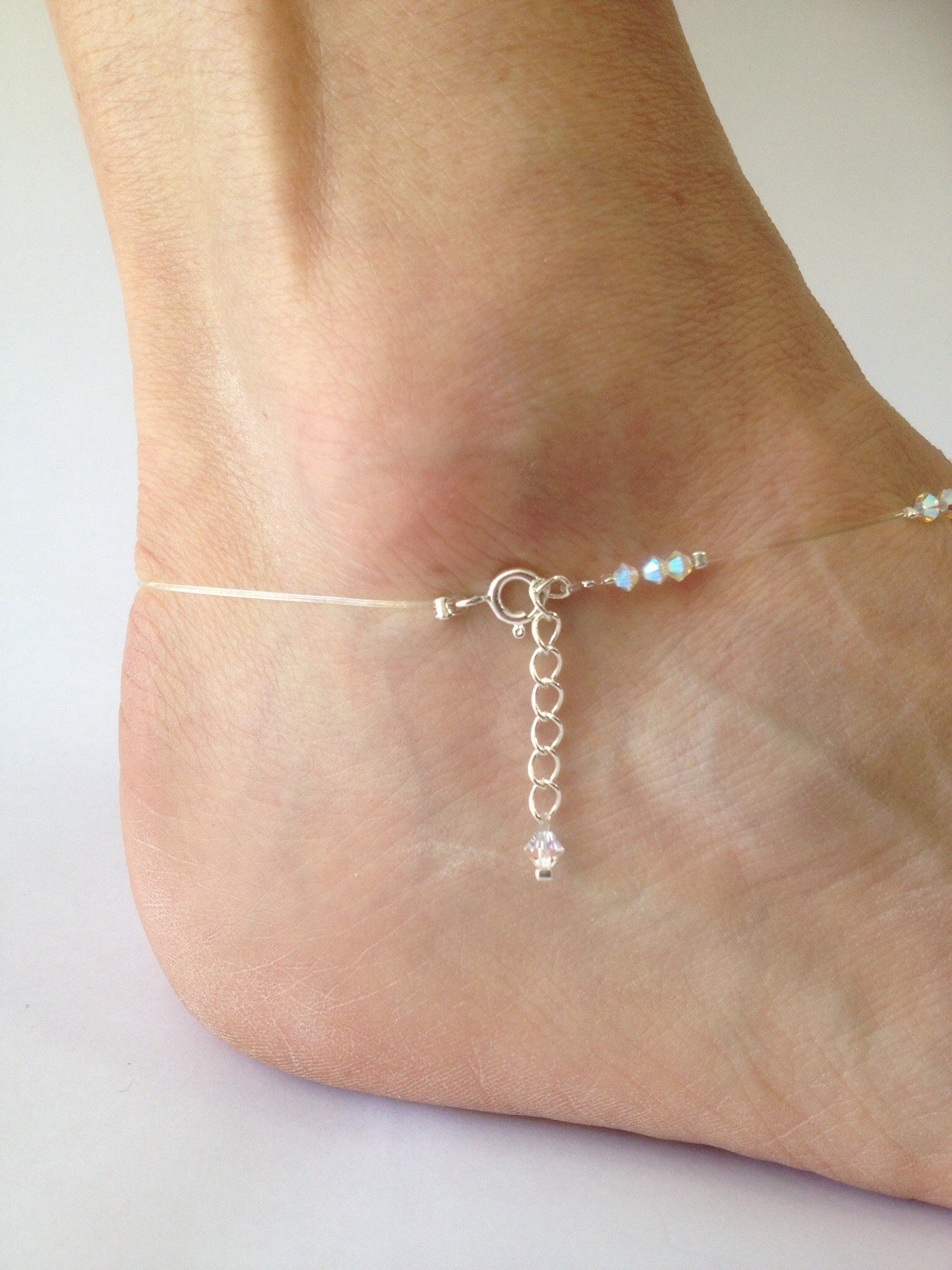 Bijou de pied en Swarovski Ti-Touareg - Chaîne de cheville