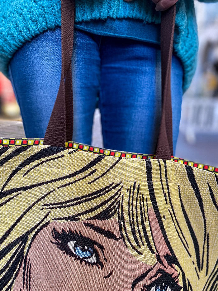 Tote bag Pop Art réversible - Tote bag
