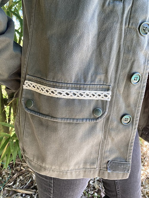 Veste militaire Oeil Mandala - Veste militaire