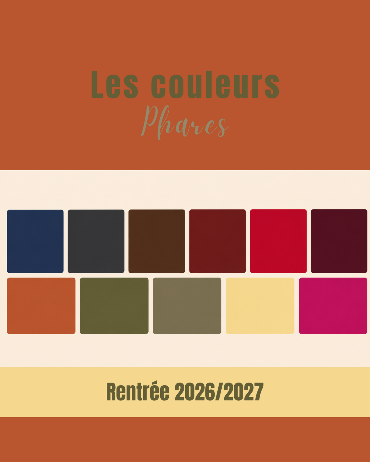 Les 11 couleurs stars de la rentrée 2026 : le guide palette