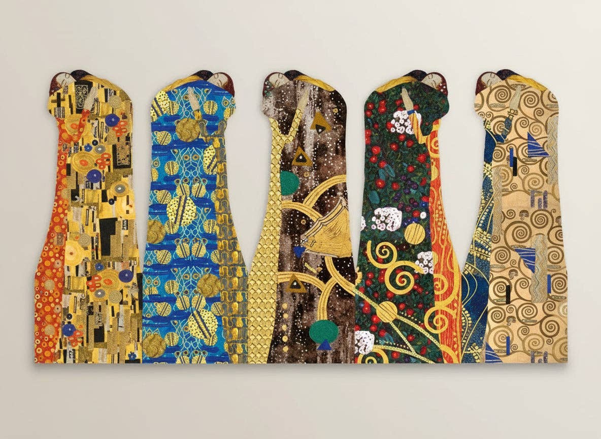 Marque-pages Klimt, Le Baiser