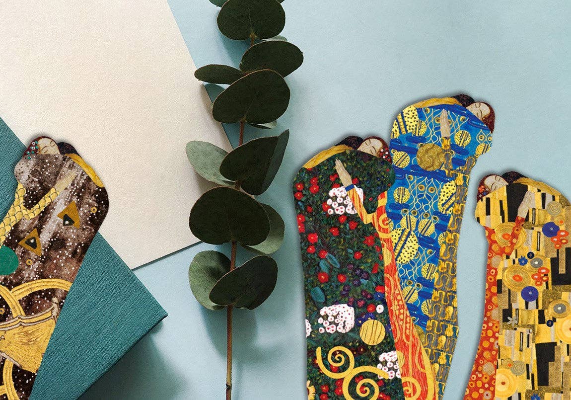 Marque-pages Klimt, Le Baiser