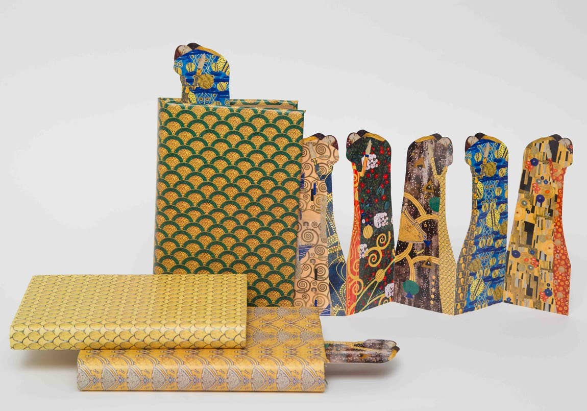 Marque-pages Klimt, Le Baiser