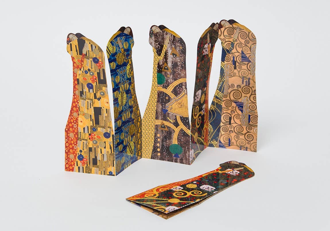 Marque-pages Klimt, Le Baiser