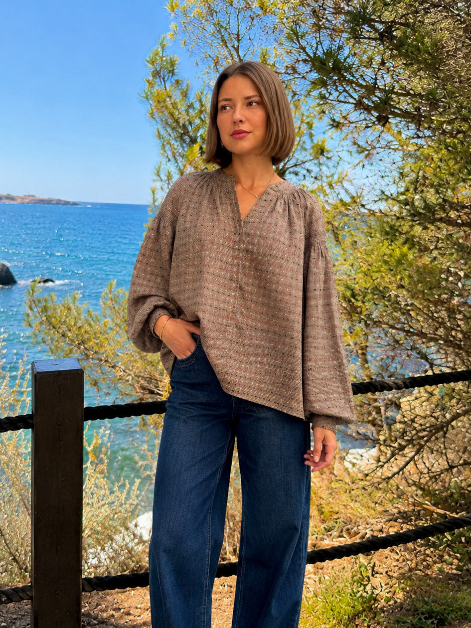 chemise bohème chic tendance pour femme