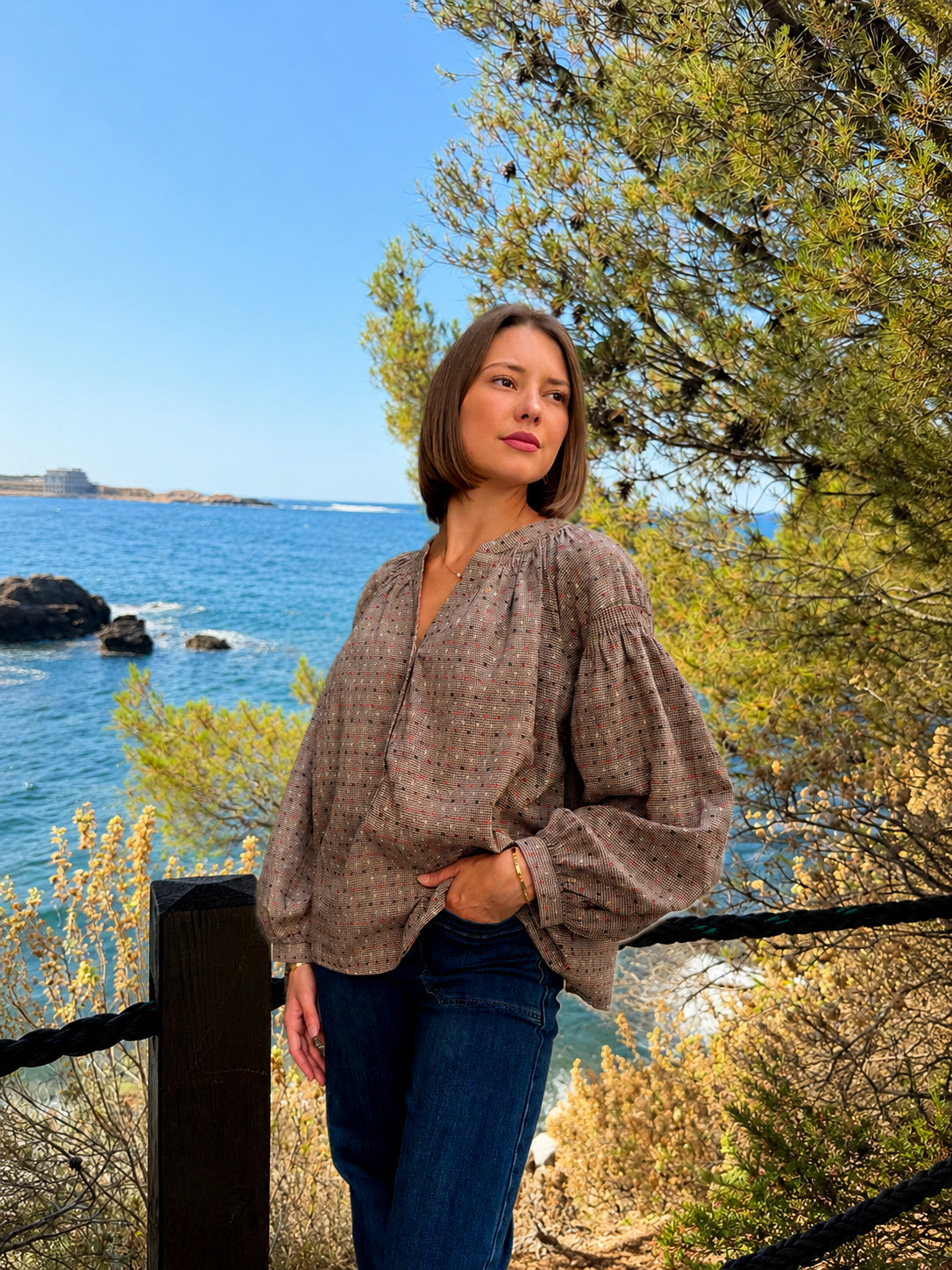 blouse bohème chic tendance pour femme