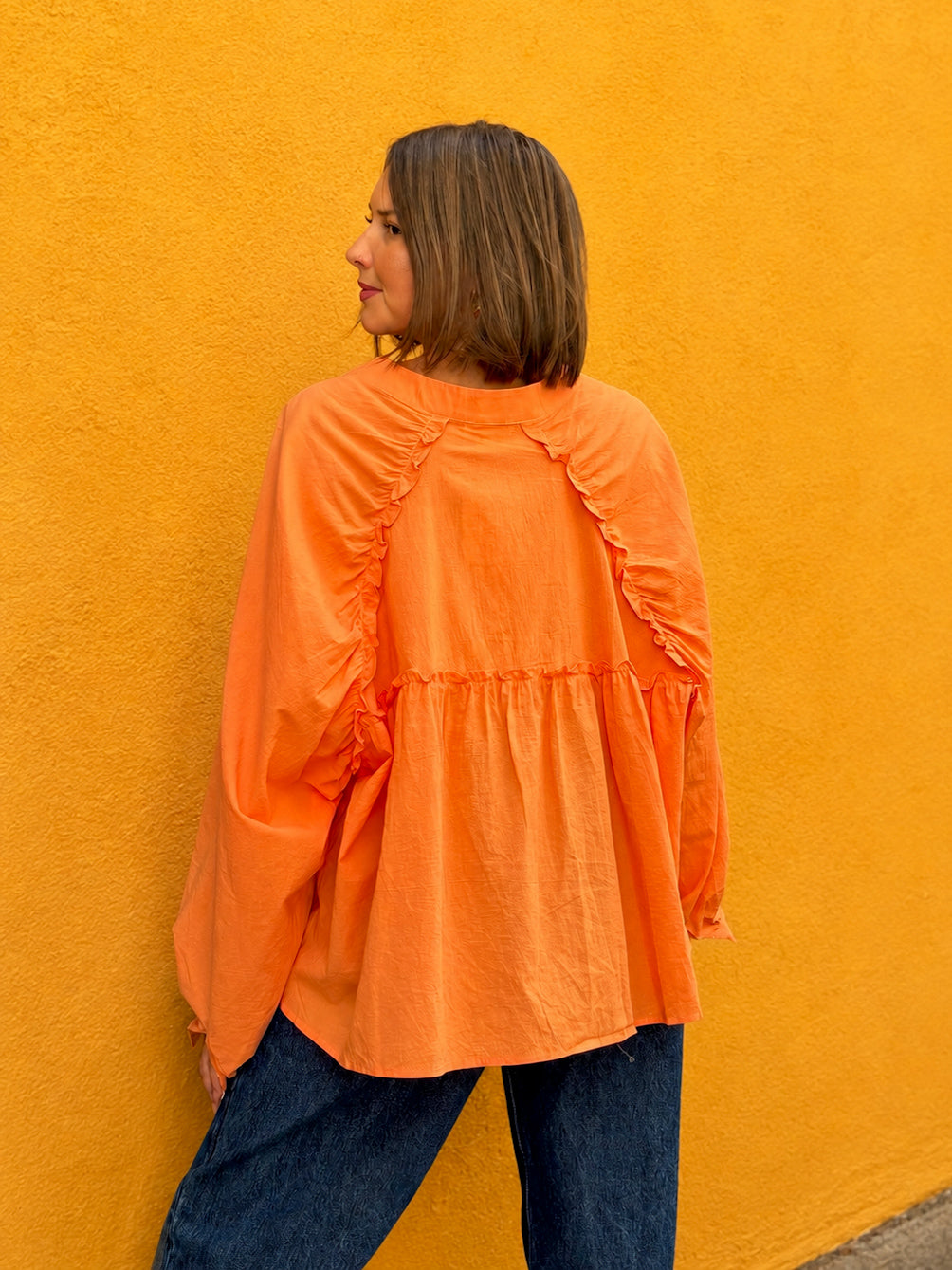 chemise plissée pour femme tendance