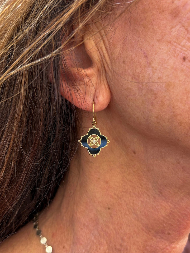 Boucles d'oreilles trèfles ZAG bijoux