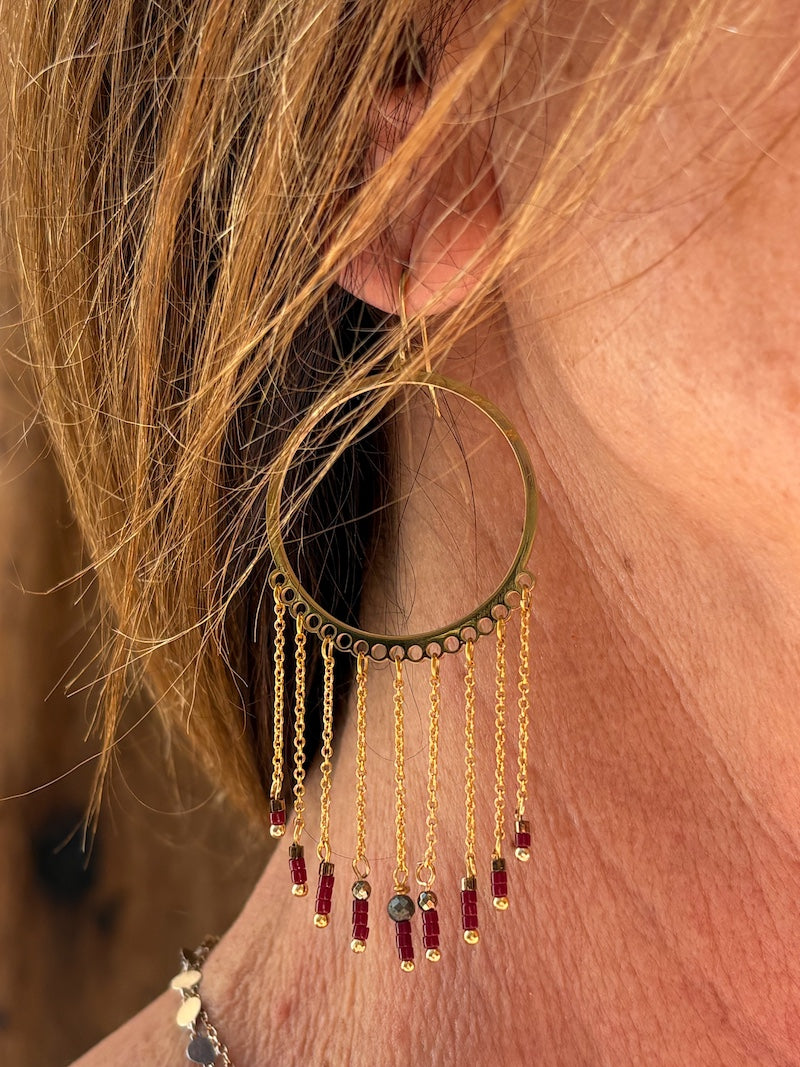 Boucles d'oreilles ZAG