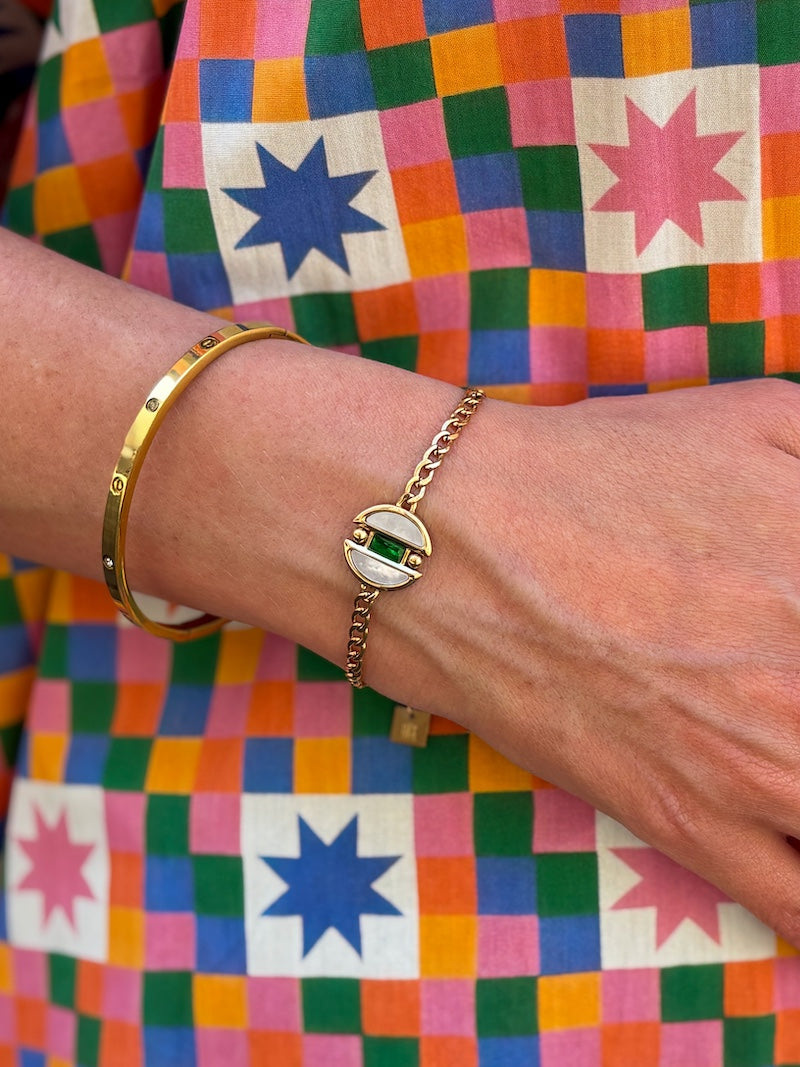 Bracelet en acier ZAG bijoux
