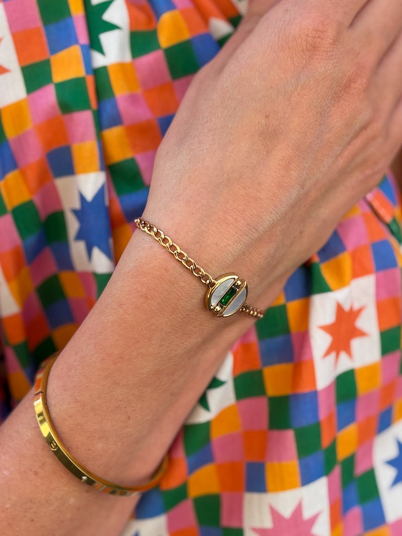 Bracelet en acier ZAG bijoux
