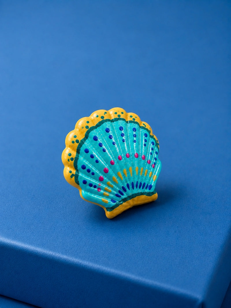 broche tendance coquillage plage