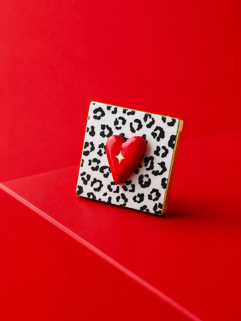 broche leopard tendance