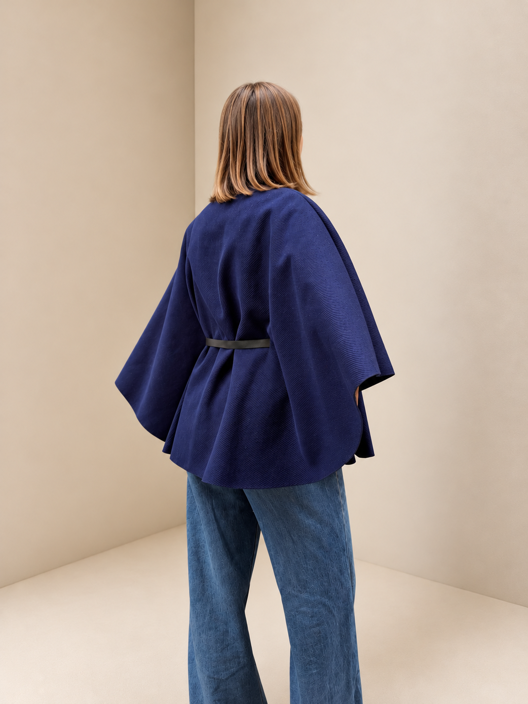 Cape poncho tendance pour femme
