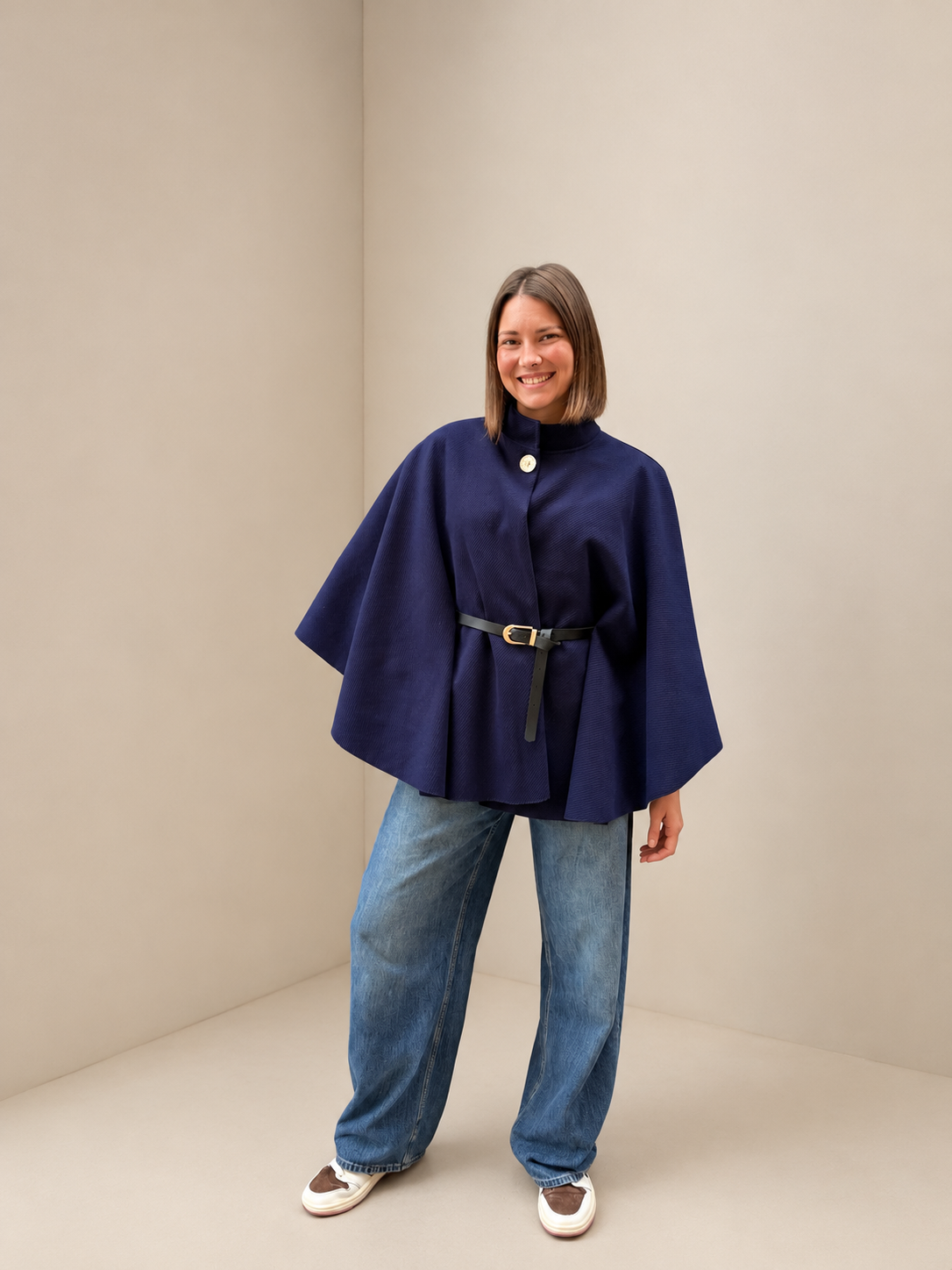 Cape poncho tendance pour femme